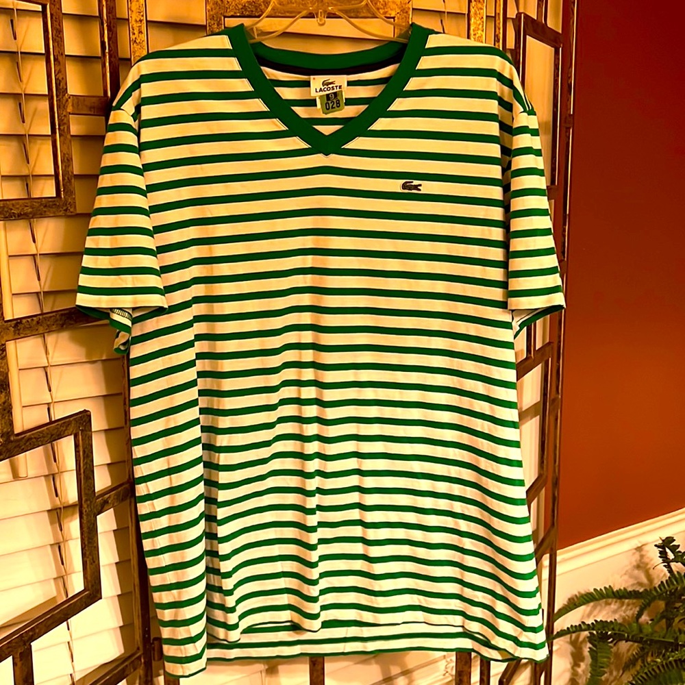Dry Cleaned Lacoste T Shirt Sz 8
